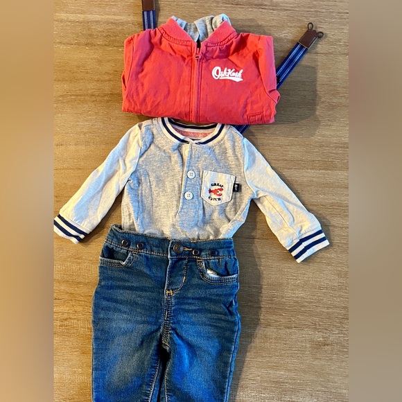 OSHKOSH | CARTER’S Boy 7-Piece Bundle | Preowned | 3 Months - Picture 2 of 16